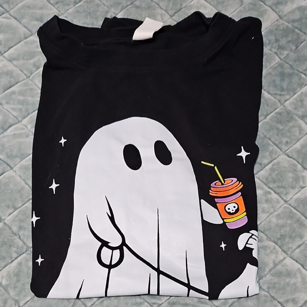 Black Ghost Graphic T-Shirt
